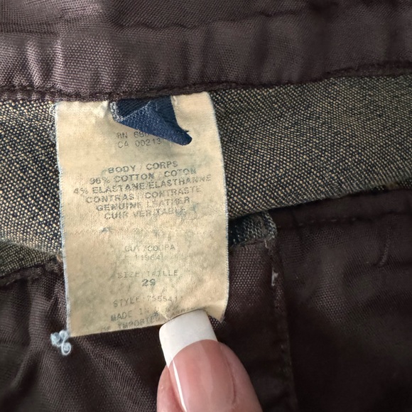 Allen B Vintage y2k flare jeans size 29 - Picture 4 of 4